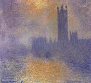 Claude Monet The Houses of Parliament oil painting reproduction